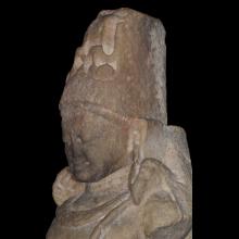 Sculpture de Vishnu en gr�s